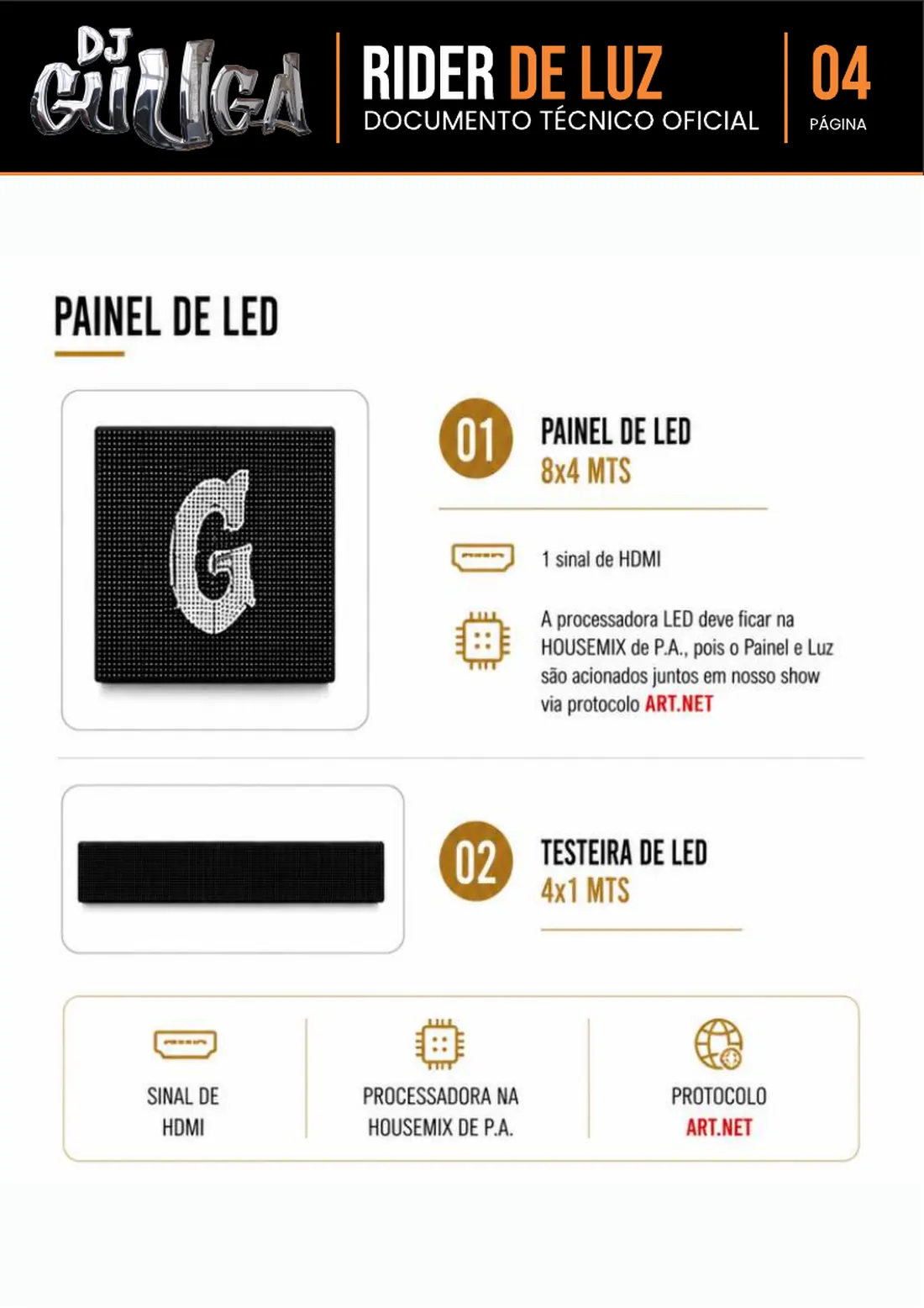 Rider luz